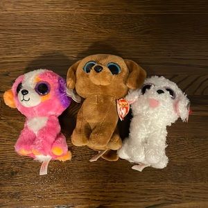 Ty beanie boos bundle of three